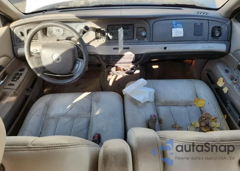 2007 Mercury Grand Marquis Ls from USA, damaged, VIN 2MEHM75V37X612935